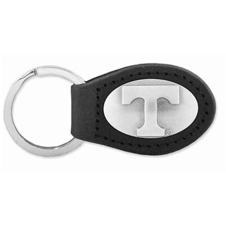 ZeppelinProducts UTN-KL6-BLK Tennessee Leather Key Fob; Black